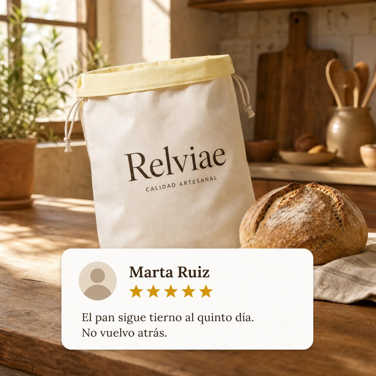 Bolsa para Pan de Cera de Abeja — 30 × 40 cm