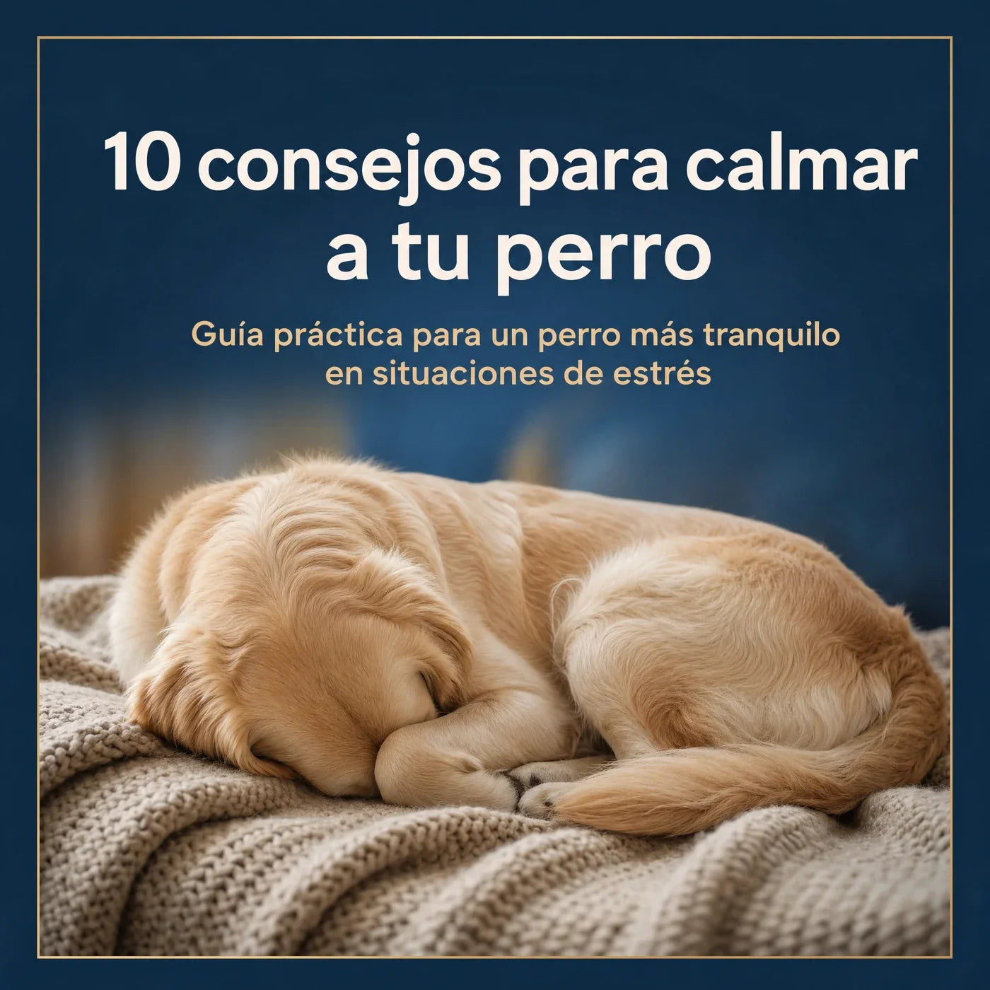 Portada del e-book 10 consejos para calmar a tu perro